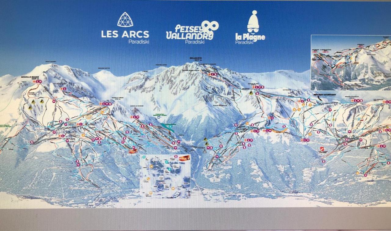 Residence Le Rami Les Coches La Plagne Exteriér fotografie